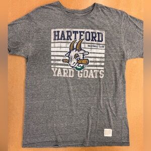Original Retro Brand Gray Hartford Yard Goats Tee